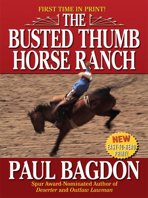 cover image of The Busted Thumb Horse Ranch
